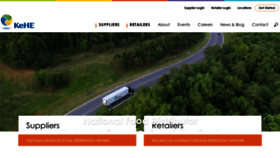 What Kehe.com website looked like in 2021 (3 years ago)
