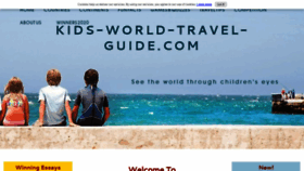What Kids-world-travel-guide.com website looked like in 2021 (3 years ago)