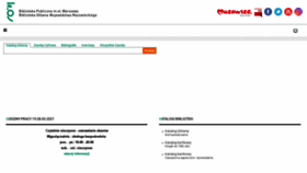 What Koszykowa.pl website looked like in 2021 (5 years ago)
