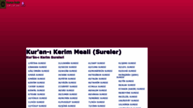 What Kuranindir.com website looked like in 2021 (3 years ago)