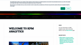 What Kpmanalytics.com website looked like in 2021 (3 years ago)