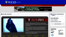 What Kezi.com website looked like in 2021 (3 years ago)