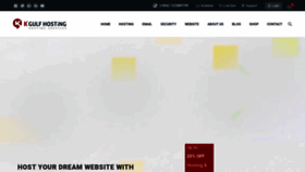 What Kgulfhosting.com website looked like in 2021 (3 years ago)