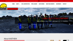 What Kasthew-construction.com website looked like in 2021 (3 years ago)
