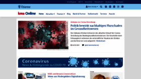 What Kma-online.de website looked like in 2021 (3 years ago)