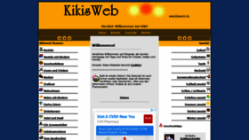 What Kikisweb.de website looked like in 2021 (4 years ago)