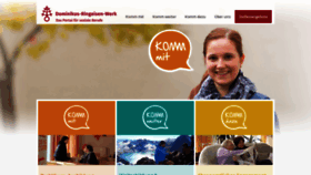 What Komm-zum-drw.de website looked like in 2021 (3 years ago)