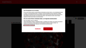 What Klenkes.de website looked like in 2021 (5 years ago)