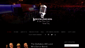 What Knuckleheadskc.com website looked like in 2021 (3 years ago)