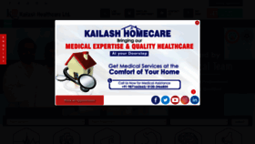 What Kailashhealthcare.com website looked like in 2021 (3 years ago)