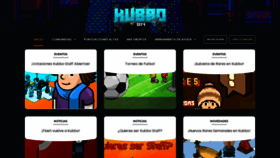 What Kubbo.city website looked like in 2021 (3 years ago)