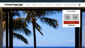 What Kbhmaui.com website looked like in 2021 (3 years ago)