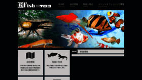 What Kuroko-lovefish.co.jp website looked like in 2021 (4 years ago)