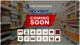 What Kamsfoodworld.com website looked like in 2021 (3 years ago)