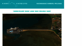What Kaunakakaiharbor.com website looked like in 2021 (3 years ago)