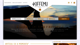 What Kiffemu.com website looked like in 2021 (3 years ago)