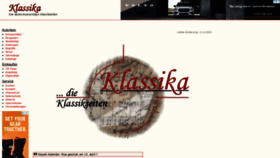 What Klassika.info website looked like in 2021 (3 years ago)