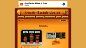 What Kreativ-bastelstube.de website looked like in 2021 (5 years ago)