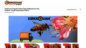 What Kirkkovan.com.tr website looked like in 2021 (3 years ago)