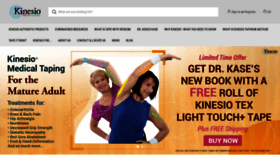 What Kinesioproducts.com website looked like in 2021 (3 years ago)