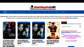 What Khatrimazafull.com website looked like in 2021 (3 years ago)