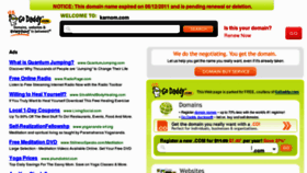 What Karnom.com website looked like in 2011 (12 years ago)