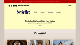What Kostnice.cz website looked like in 2021 (3 years ago)