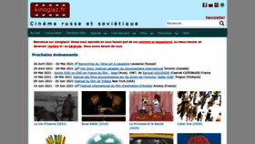 What Kinoglaz.fr website looked like in 2021 (3 years ago)
