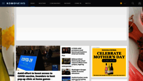 What Komotv.com website looked like in 2021 (3 years ago)