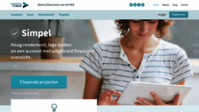 What Kapitaalopmaat.nl website looked like in 2021 (3 years ago)