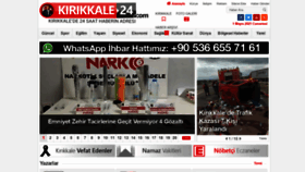 What Kirikkale24.com website looked like in 2021 (2 years ago)