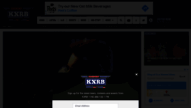What Kxrb.com website looked like in 2021 (3 years ago)