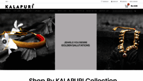 What Kalapuri.com website looked like in 2021 (3 years ago)