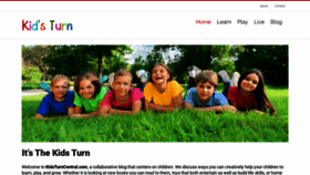 What Kidsturncentral.com website looked like in 2021 (3 years ago)