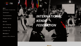 What Kendo-fik.org website looked like in 2021 (2 years ago)