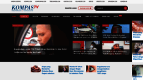 What Kompas.tv website looked like in 2021 (2 years ago)