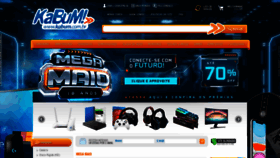 What Kabum.com.br website looked like in 2021 (4 years ago)