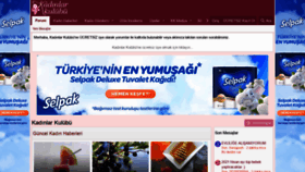 What Kadinlarkulubu.com website looked like in 2021 (3 years ago)