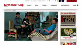 What Kirchenzeitung.at website looked like in 2021 (2 years ago)