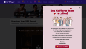 What Kmplayer.com website looked like in 2021 (3 years ago)