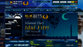 What Klikbets.com website looked like in 2021 (2 years ago)