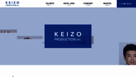 What Keizopro.com website looked like in 2021 (2 years ago)