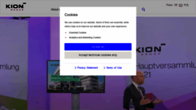 What Kiongroup.net website looked like in 2021 (3 years ago)