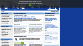 What Krankenkassen-direkt.de website looked like in 2021 (2 years ago)