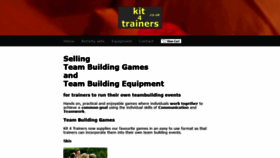 What Kit4trainers.co.uk website looked like in 2021 (3 years ago)