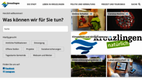 What Kreuzlingen.ch website looked like in 2021 (2 years ago)
