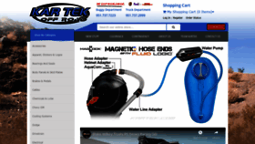 What Kartek.com website looked like in 2021 (4 years ago)