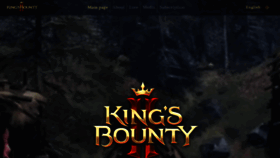What Kingsbounty2.com website looked like in 2021 (2 years ago)