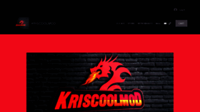 What Kriscoolmod.com website looked like in 2021 (2 years ago)