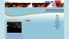 What Kottasushi.com website looked like in 2021 (3 years ago)